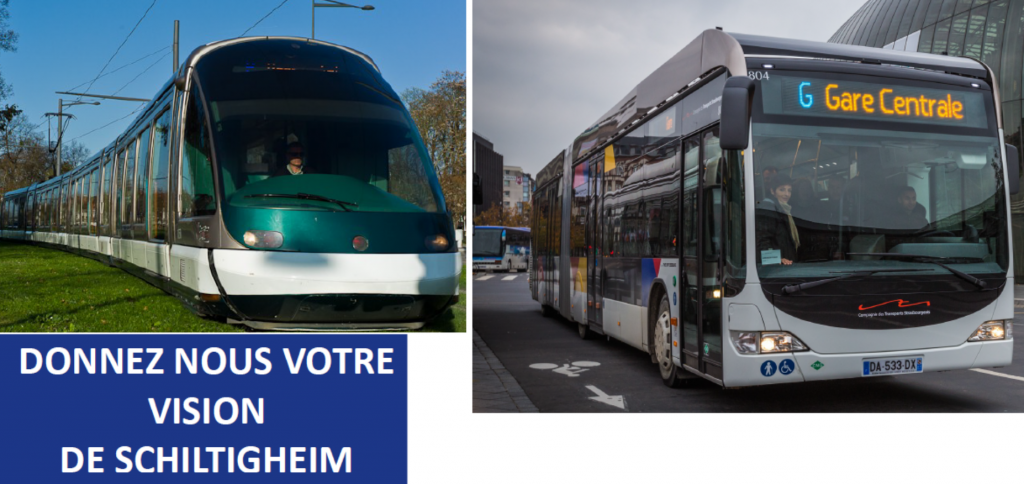 Enquête Mobilité et Alternatives Trams à Schiltigheim